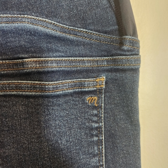 Madewell Maternity Skinny Jeans Size 4/27 Stretch Over-belly Band - Picture 13 of 16